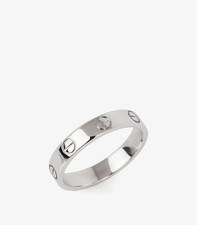 Cartier Platinum Love Wedding Band Ring