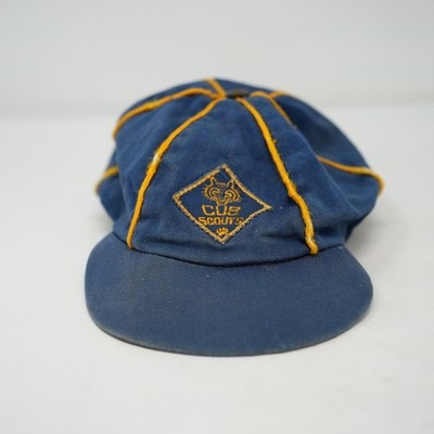 Vintage BSA Cub Scouts Blue Uniform Cap Boy Scouts of America Hat