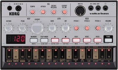 Volca Bass Machine Korg Analog 3 VCO Sequencer
