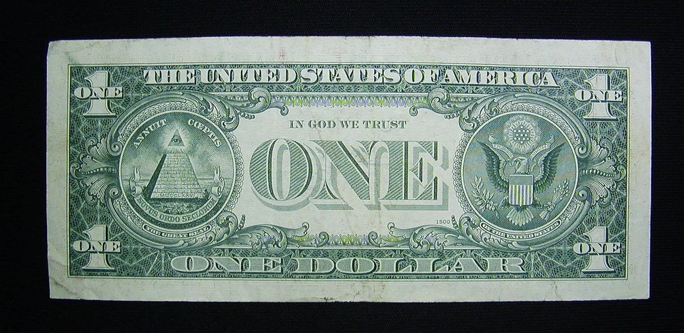 UNITED STATES Series 1969 C One Dollar $1 FRN SAN FRANCISCO "STAR"  Note LOOK - Image 2 of 4