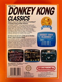 DONKEY KONG CLASSICS &ndash; Nintendo NES &ndash; COMPLET &ndash; &Eacute;tat Mint - Classic serie