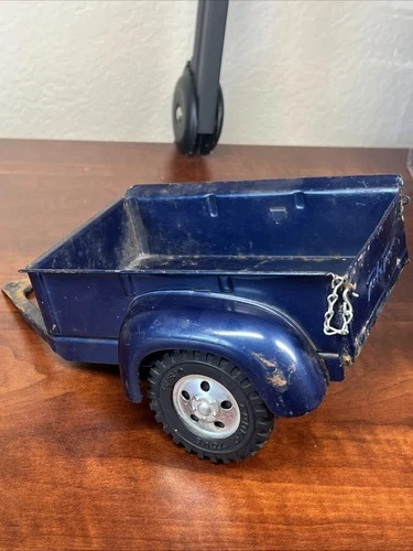 Vintage 1957 Tonka Stepside Pickup Truck Trailer