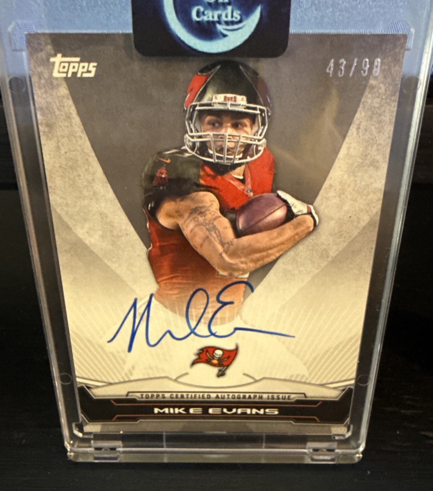 Mike Evans Topps Rookie Premiere Autograph #RPAME Base