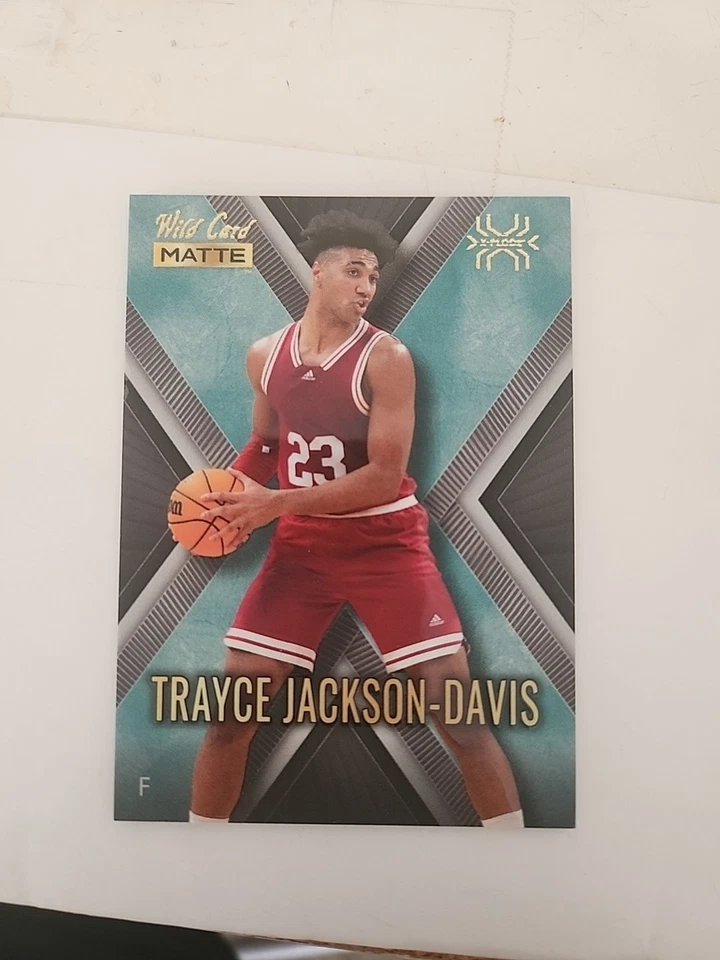 2022 Wild Card Matte SP Exclusive X-Plode Basketball Trayce Jackson-Davis - Image 3 of 4