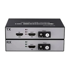 CAILI HDMI KVM Fiber Optic Extender 1080P 20KM Single Mode Converter