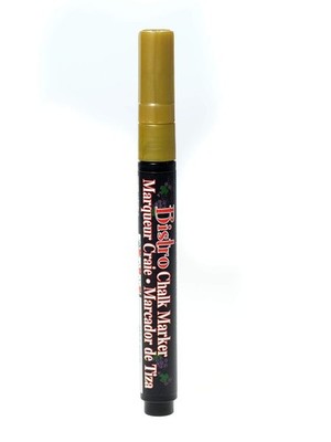 Marvy Gold Bistro Chalk Markers Fine Point for Glass Windows Mirrors