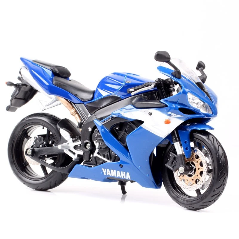 1/12 Maisto Yamaha YZF-R1 YZF R1 2004 Race Bike Diecast Motorcycle Model Toy - Image 2 of 4