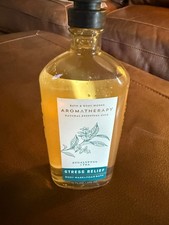 BATH  BODY WORKS EUCALYPTUS  TEA STRESS RELIEF - BODY WASH  FOAM BATH - 10 oz