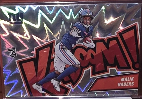 2024 Panini Absolute Kaboom! Horizontal Malik Nabers #6 (RC)