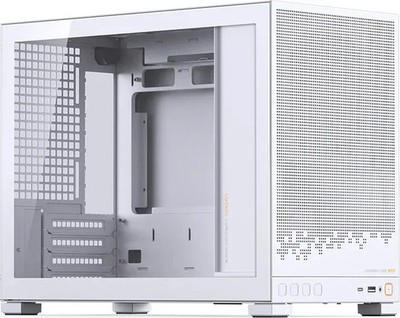Jonsbo D32 STD White PC-Gehäuse, Mini-Gehäuse, mATX, Tempered Glass - weiß