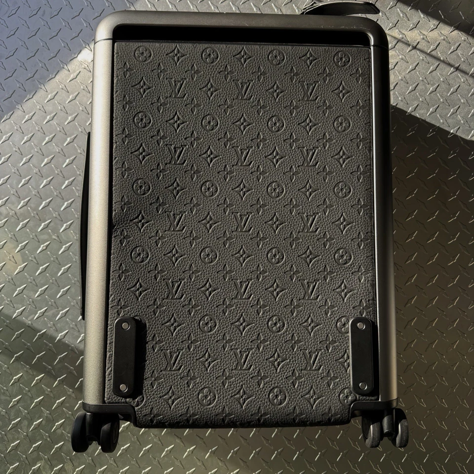 $5300 Louis Vuitton Horizon 55 Carry on luggage Monogram Empreinte In Black - Image 3 of 4