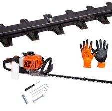 Tagliasiepi a scoppio 2 tempi doppia lama da 60 cm manico rotante articolato