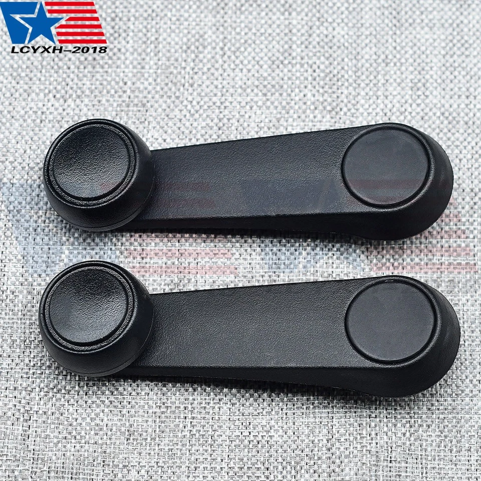NUEVO 2x Manivela de ventana de puerta para 92-95 Jeep YJ Wrangler Hard 4415820 11814.03 Foto 3 de 4
