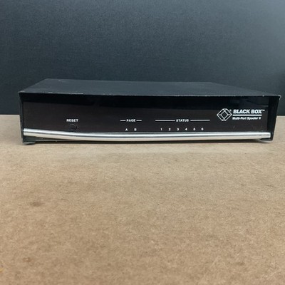 Black Box Multi-Port Spooler II PI524 - Untested