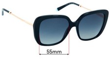 SFx Replacement Sunglass Lenses fits Tiffany  Co TF4177 - 55mm Wide