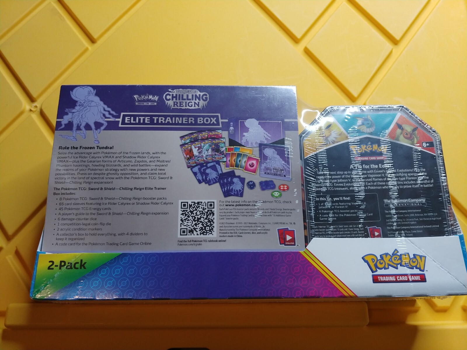 Cartas Pokémon Sword e Shield, Caixa Booster Tempest, Selada, 36