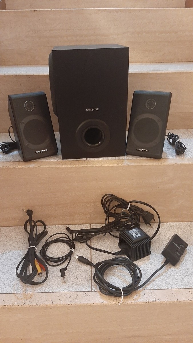 Sistema audio CREATIVE INSPIRE T3000 casse Subwoofer cavi COME  NUOVO