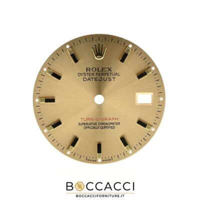 ROLEX Datejust Champagne Turn-O-Graph Dial for 116263 - 16263 Calib: 313...