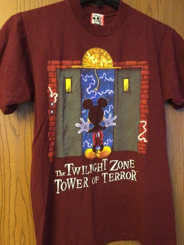 Twilight Zone Tower Of Terror - Maroon 