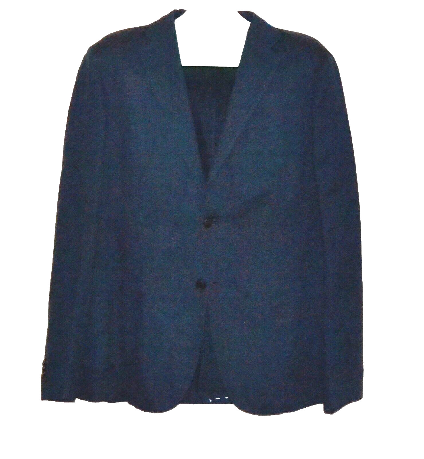 Uniqlo Blue Mens Fashionable Linen Cotton Casual Blazer Jacket Size US L 20390₽