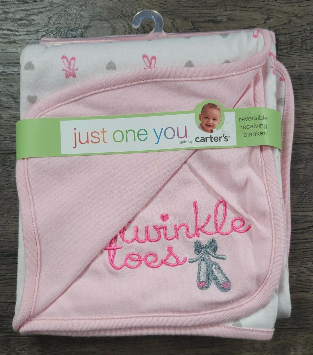 Baby Girl New Just One You Carter s Twinkle Toes Baby Blanket eBay