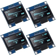 4pcs 1.3" OLED Display Module SPI IIC I2C Serial 128x64 SSH1106 SSD1306 OLED ...
