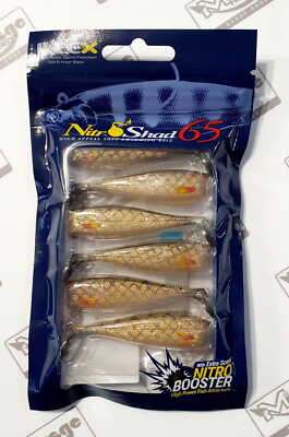 SOFT BAIT ILLEX NITRO SHAD  6,5cm - BRIGHT CARP (set 6pcs) [72664]