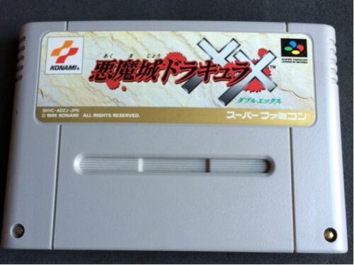 Nintendo Super Famicom Akumajo Dracula XX Castlevania Japan SFC