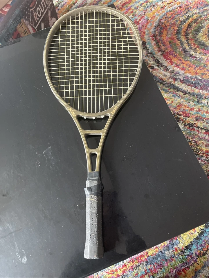 Prince Boron Tennisschläger Großkopf Griffstärke 3 Neupreis 1984 1500 DM Rarität - Bild 3 von 4