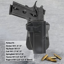 1911 Holster Fit Rock Island 1911 Wilson Combat CQB Tisas 1911 Colt Taurus 1911