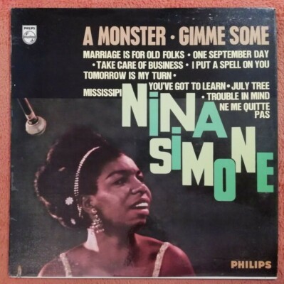 1635 LP NINA SIMONE NR. 2 1966 852.077 BY FRANCE NM/VG+ CVCC