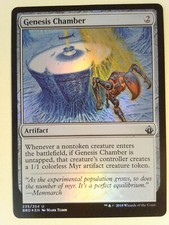 Foil Genesis Chamber - Battlebond (BBD) - Magic the Gathering Mtg