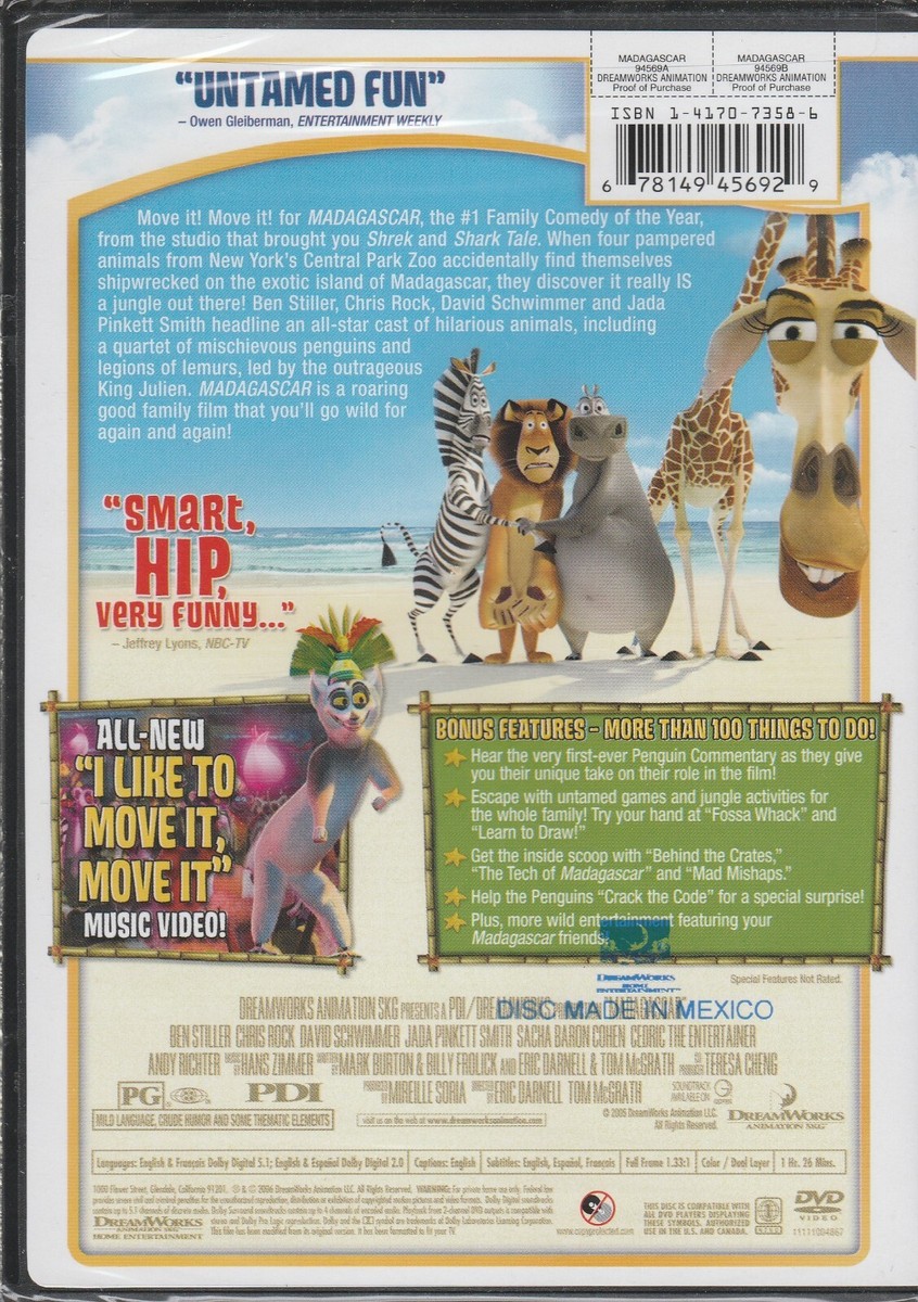 (未使用･未開封品)Madagascar [DVD] Madagascar DVD | eBay