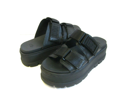 UGG CLEM SUEDE WOMEN SANDAL BLACK US 10 /UK /EU 41