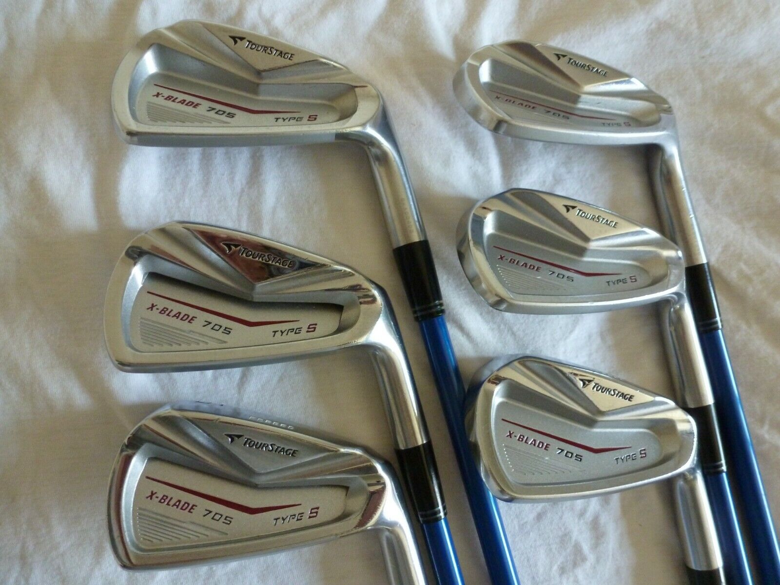 JAPAN Made Bridgestone TOURSTAGE X-BLADE 705 S Forged MRH Irons 5-PW Tour  AD75 R