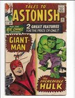Tales To Astonish 60 1964 Marvel Comics Vg- 3.5 Giant-Man Hulk Double Feature