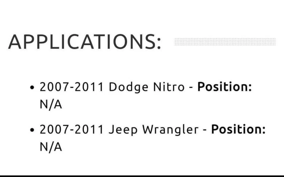 TYC 1-06763 New Replacement Starter For Jeep Wrangler/ Dodge Nitro 2007-2011 - Image 2 of 4