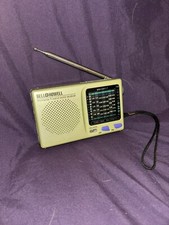 Vintage Small Bell Howell FM MW SW 9 Band World Receiver Radio MW.SW1-7 TESTED