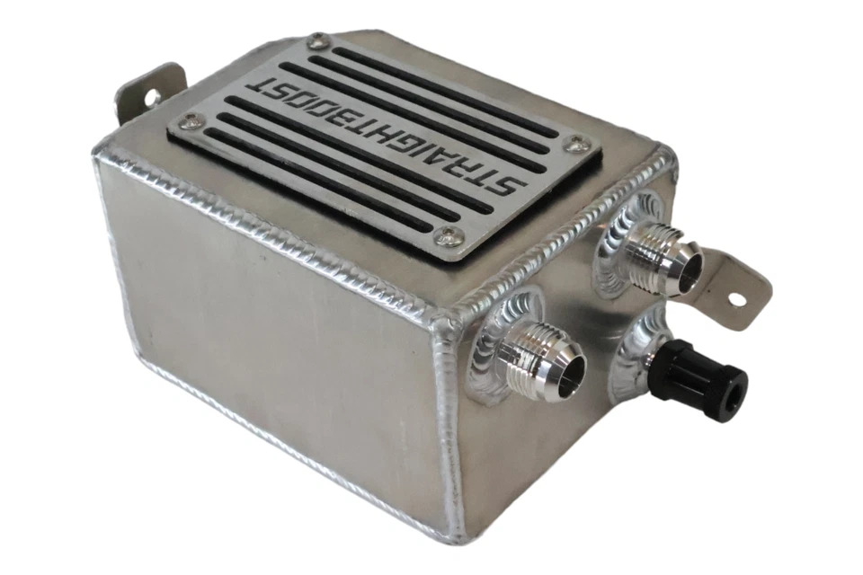 Tanque de vapor de lata de captura de aceite de aluminio personalizado SBP para Mazda RX-7 FC FC3S V2 1986-1991 Foto 2 de 4