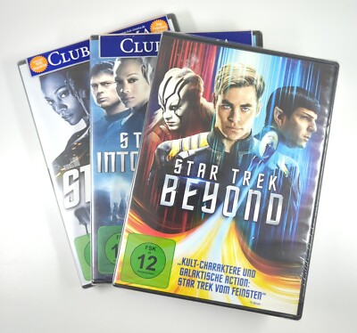 Star Trek + Into Darkness + Beyond (3 DVDs) - NEU & OVP - Filme  11, 12, 13