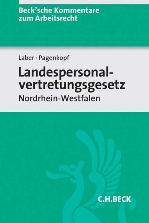 Landespersonalvertretungsgesetz Nordrhein-westfalen Jörg Laber (dr.)
