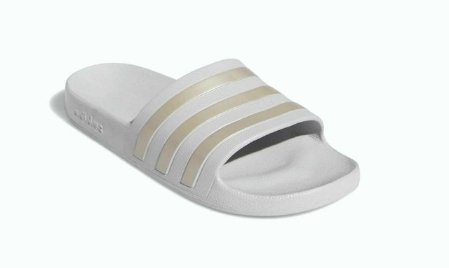 adidas slides rose gold