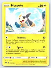 Morpeko 073/192 Uncommon Rebel Clash Pokemon Card - NM Near Mint