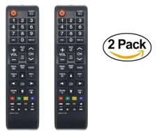 2 Pack Universal Remote BN59-01199F for All Samsung 4K LED LCD UHD SMART TV