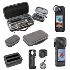 Accessories for Insta360 X4 Camera Storage Bag Case Lens Cover Battery Charger