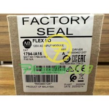 New Factory Sealed AB 1794-IA16 SER A Flex I/O 120VAC Input Module 1794IA16