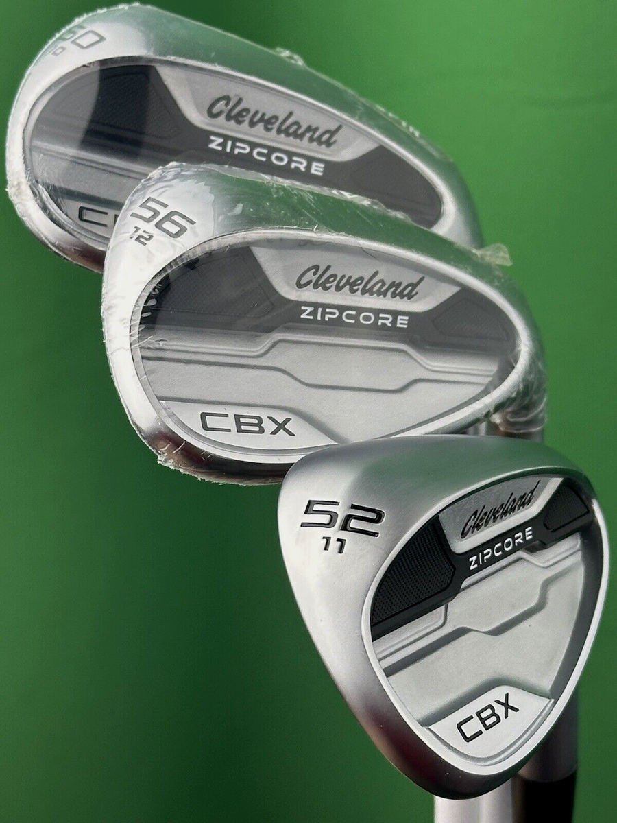 Cleveland Womens CBX Zipcore Wedge Set 52-11, 56-12, 60-10 Cleveland Womens CBX Zipcore Wedge Set 52-11, 56-12, 60-10