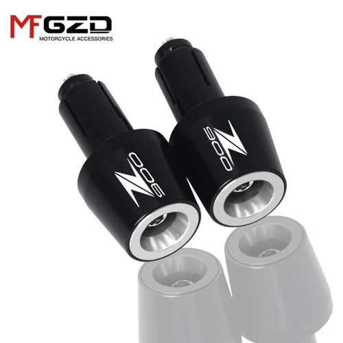 For KAWASAKI Z900 Z900RS Handle Bar Handlebar Grips Cap End handle Plugs - Foto 18 di 27