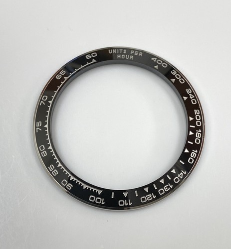 Inserto de bisel completo para Rolex Daytona 126500LN cerámica negra y acero inoxidable - Imagen 3 de 5