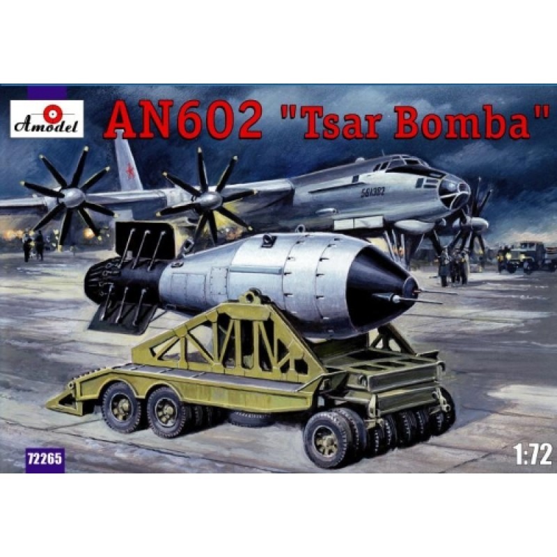 Amodel 72265 - 1/72 AN602 TSAR Bomba, scale plastic model kit | eBay
